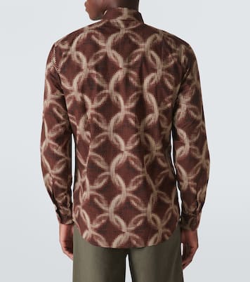 Camicia in cotone con stampa | Dries Van Noten