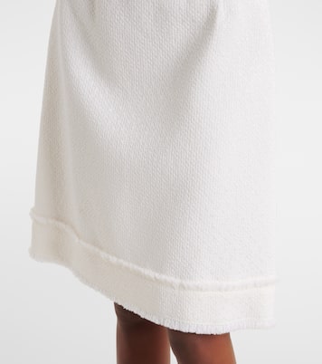 High-Rise-Midirock aus Tweed | Dolce&Gabbana