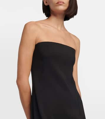 Robe longue Ward en laine et soie | The Row