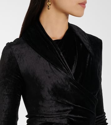 Top Magnetic aus Samt | Rick Owens