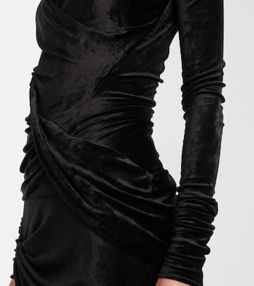 Top Magnetic aus Samt | Rick Owens