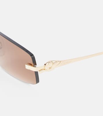 Panthère De Cartier rectangular sunglasses | Cartier Eyewear Collection