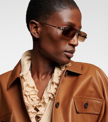 Panthère De Cartier rectangular sunglasses | Cartier Eyewear Collection