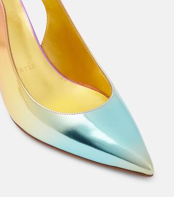 Hot Chick 70 leather slingback pumps | Christian Louboutin