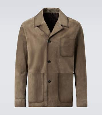 Jacke Patina aus Veloursleder | Berluti