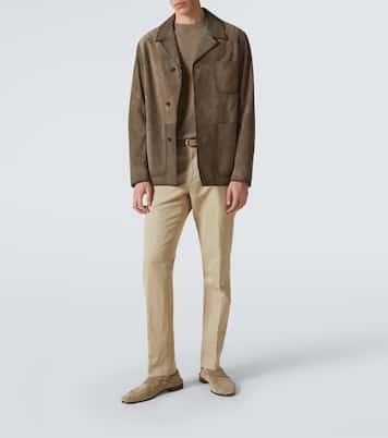 Jacke Patina aus Veloursleder | Berluti