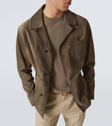 Jacke Patina aus Veloursleder | Berluti