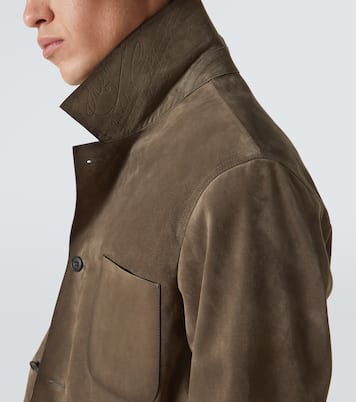 Jacke Patina aus Veloursleder | Berluti