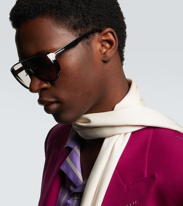 Gafas de sol de aviador Achilles | Tom Ford