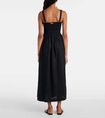 Robe midi La Bocana en lin | Heidi Klein