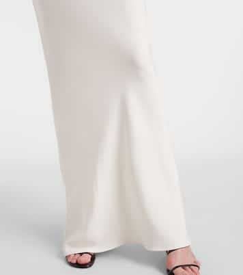 Lace-trimmed maxi dress | Christopher Esber