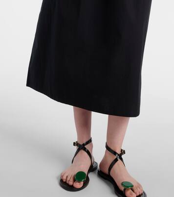 Robe midi Ophelia en coton | Melissa Odabash