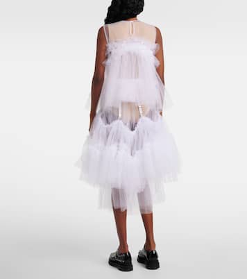 Top aus Tüll | Noir Kei Ninomiya