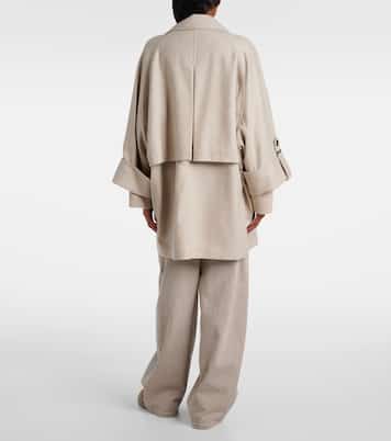 Oversized wool coat | Brunello Cucinelli