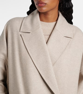 Oversized wool coat | Brunello Cucinelli