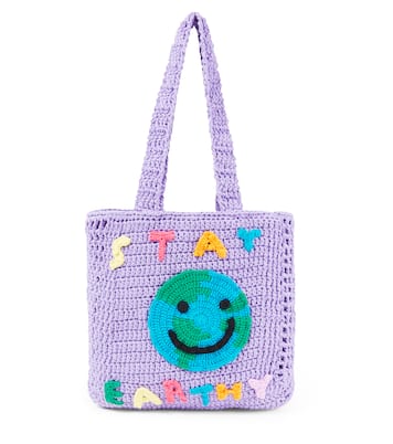 Crochet tote bag | Stella McCartney Kids
