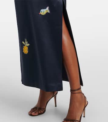 X Anouk Colantoni Slipdress Fontaine | Alémais