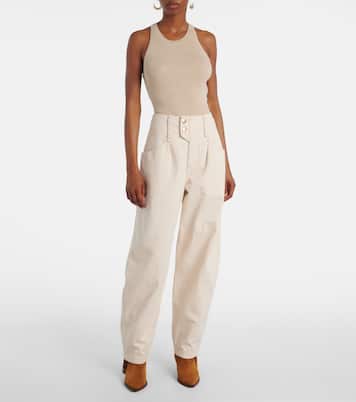 Oumaya barrel-leg jeans | Isabel Marant