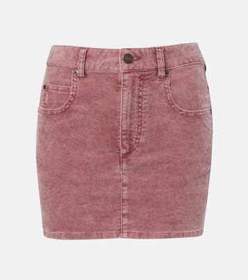 Minifalda Olinda de pana de algodón | Marant Etoile