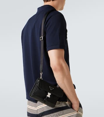 Crossbody Bag aus Re-Nylon mit Leder | Prada