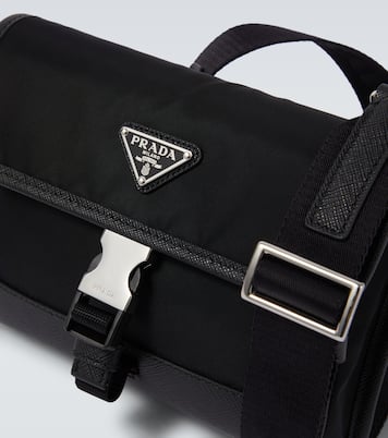 Crossbody Bag aus Re-Nylon mit Leder | Prada