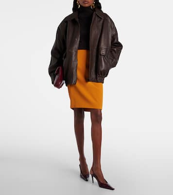 Slingback-Pumps Anne-Marie aus Leder | Saint Laurent