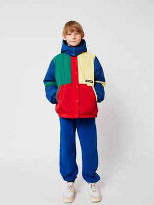 Logo colorblocked jacket | Bobo Choses