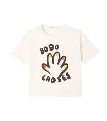 Printed cotton jersey T-shirt | Bobo Choses