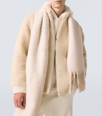 T-Bird cashmere jacket with emerald | God's True Cashmere