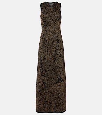 Wool-blend jacquard maxi dress | Etro
