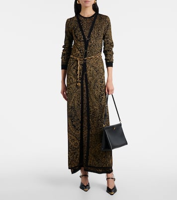Wool-blend jacquard maxi dress | Etro