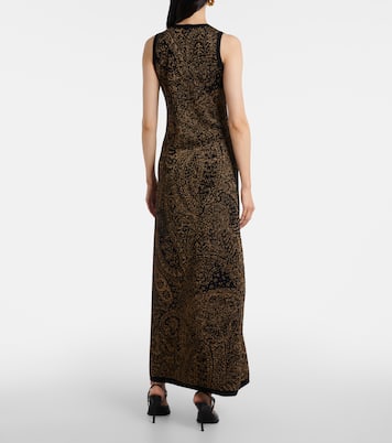 Wool-blend jacquard maxi dress | Etro