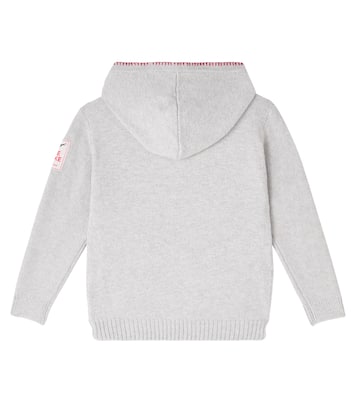 Bestickter Hoodie aus Strick | Scotch & Soda Kids