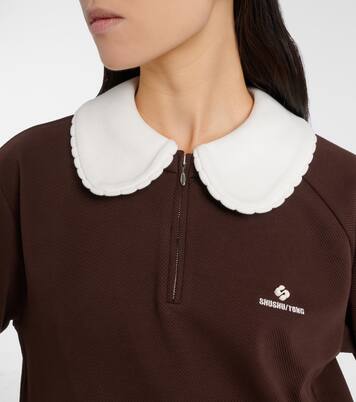 Sweatshirt aus einem Baumwollgemisch | Shushu/Tong