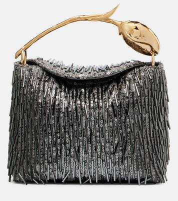 Bloom Mini embellished tote bag | Erdem