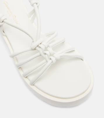 Plateausandalen Hebe aus Leder | Gianvito Rossi