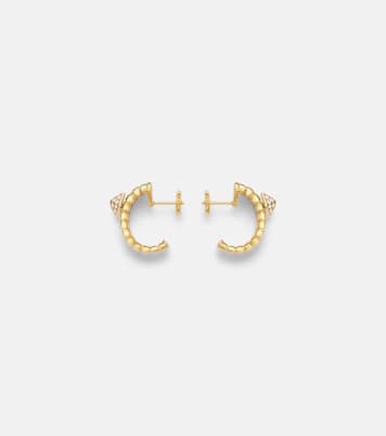 Ohrringe Bvlgari Tubogas aus 18kt Gelbgold (750/1000) mit Diamanten | Bvlgari