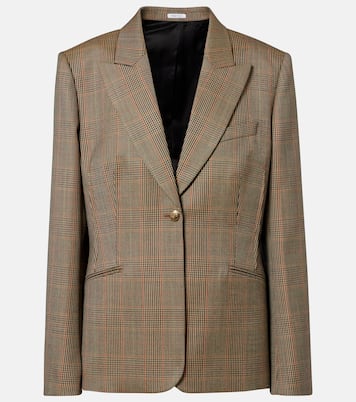 Blazer Country Check aus Wolle | McQueen