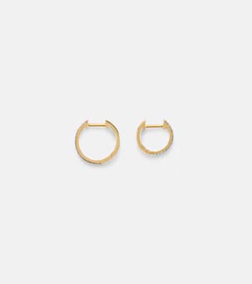 Ohrringe Come Closer aus 10kt Gelbgold mit Diamanten | Stone and Strand