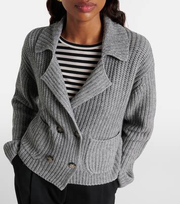 Cardigan en coton et cachemire | Jardin des Orangers