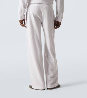 Affirmations cashmere pajama pants with moonstone | God's True Cashmere