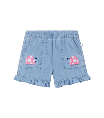 Baby Bug cotton chambray shorts | Stella McCartney Kids
