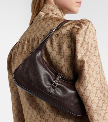 Jackie Slim Small leather shoulder bag | Gucci