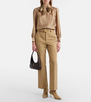 Jackie Slim Small leather shoulder bag | Gucci