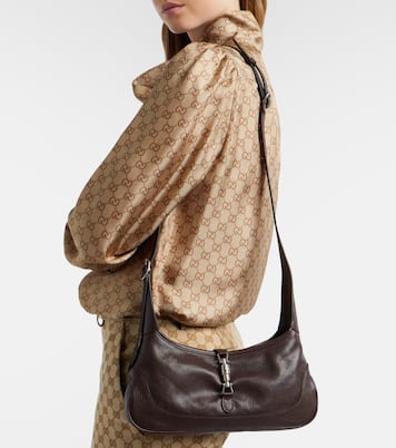 Jackie Slim Small leather shoulder bag | Gucci