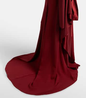 Draped silk corset gown | Alex Perry