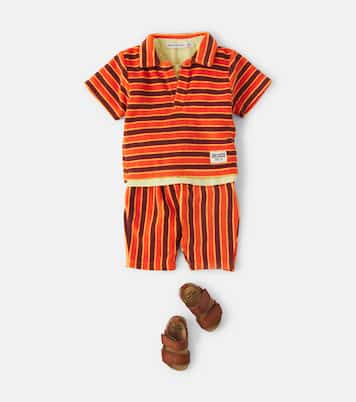 Baby Set Striped Brick aus Polohemd und Hose | Bobo Choses