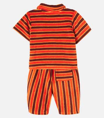 Baby Set Striped Brick aus Polohemd und Hose | Bobo Choses
