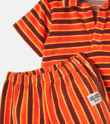 Baby Set Striped Brick aus Polohemd und Hose | Bobo Choses