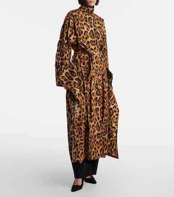 Bedruckter Trenchcoat aus Taft | Alaïa
